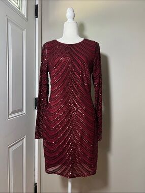 GB Sequin Cocktail Dress, Size XL